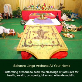 Sahasra Linga Archana At Your Home
